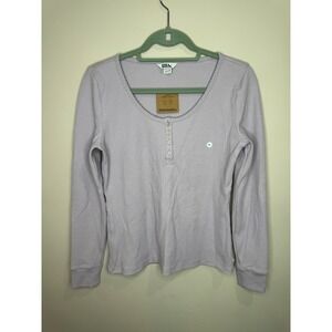 Eddie Bauer Women's Infinity Thermal Henley NWT Wisteria sz M